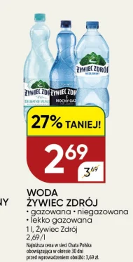 Woda mineralna Żywiec zdrój
