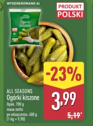 Ogórki kiszone All Seasons