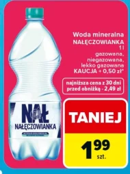 Woda niegazowana Nałęczowianka