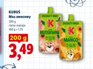 Фруктовий мус Kubuś