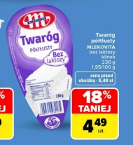 Mleko bez laktozy Mlekovita
