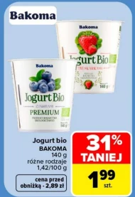 Jogurt bio Bakoma