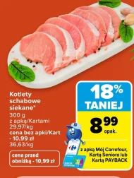Kotlety schabowe Carrefour