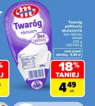 Mleko bez laktozy Mlekovita