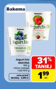 Jogurt bio Bakoma