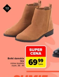 Botki damskie TEX