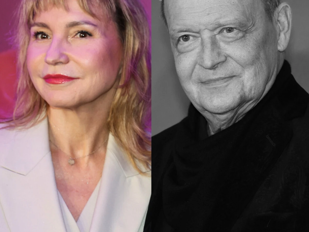 Małgorzata Frycz apeluje ws. ostatniego pożegnania Jana Frycza Małgorzata Frycz, obok na fotografii - Jan Frycz.