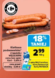 Kiełbasa podwawelska Z Naszej Wędzarni