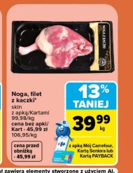 Noga z kaczki Carrefour