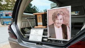 Uroczystości pogrzebowe Wandy Traczyk-Stawskiej, powstanki warszawskiej