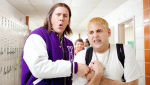 Channing Tatum i Jonah Hill w filmie "21 Jump Street"