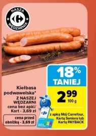 Kiełbasa podwawelska Carrefour