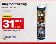 Klej montażowy Bostik