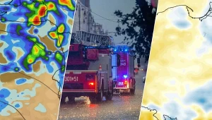 Przez cały tydzień będzie pochmurnie i deszczowo w wielu miejscach kraju. Trzeba też przygotować się na lokalne burze. Zdjęcie w tle ilustracyjne