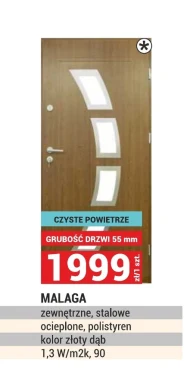 Drzwi zewnętrzne Złoty Plon