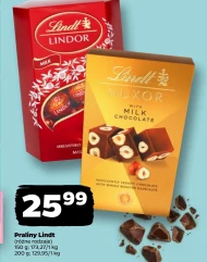 Praliny Lindt