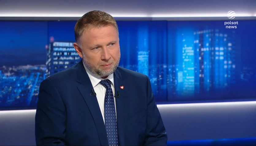 Kierwiński w "Gościu Wydarzeń" o pożarze fabryki dronów: Tego typu aktów może być znacznie więcej