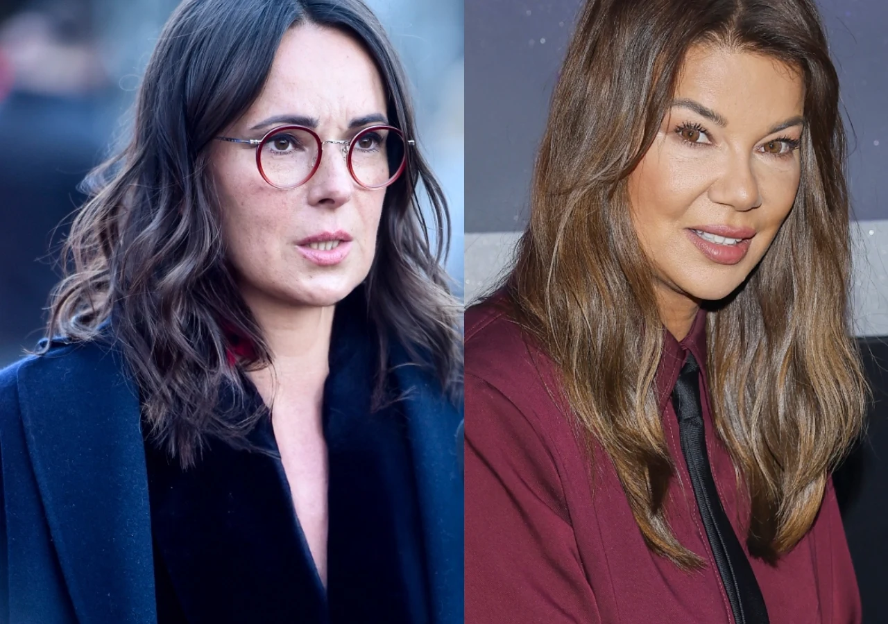 Kasia Kowalska, Edyta Górniak Kasia Kowalska i Edyta Górniak na wspólnym zdjęciu. Wokalistki pozują razem, patrząc w stronę obiektywu.