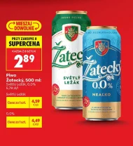 Piwo bezalkoholowe Zatecky