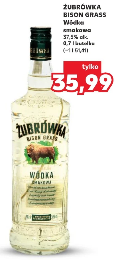 Ароматизована горілка Żubrówka