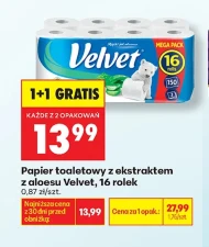 Papier toaletowy Velvet