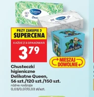 Chusteczki higieniczne Queen
