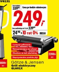 Grill elektryczny Götze & Jensen