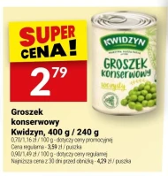 Консервований горошок Kwidzyn