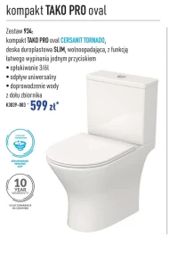 Kompakt wc Tornado