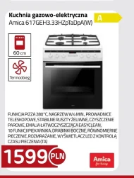 Kuchenka gazowo-elektryczna Amica