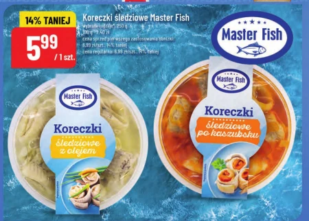 Закуски з оселедцем Master Fish