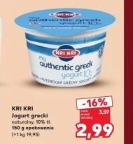 Jogurt naturalny Kri Kri