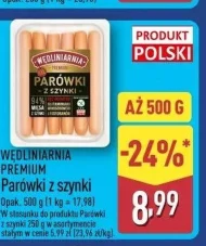 Parówki Wędliniarnia Premium