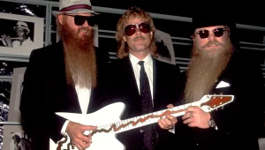 Billy Gibbons, Frank Beard i Dusty Hill z grupy ZZ Top