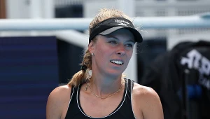 Magdalena Fręch rywalizowała z Ivą Jovic o awans do drugiej rundy US Open