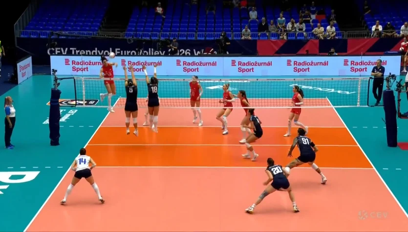ME Siatkarek 2026. Najlepsze akcje Tijany Bosković w meczu Serbia - Grecja. WIDEO