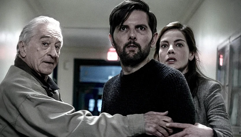 "Szeptacz": Robert de Niro, Adam Scott, Michelle Monaghan