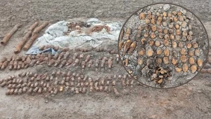 Setki granatów i pocisków pod ziemią. Ogromne znalezisko na polu