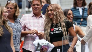Trinity Rodman na meczu Bena Sheltona z Hubertem Hurkaczem