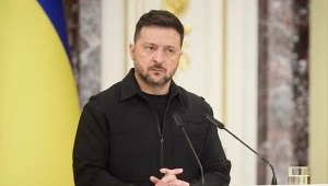Prezydent Ukrainy Wołodymyr Zełenski