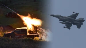 Wojna w Ukrainie. Kijów zmaga się z brakiem rakiet do samolotów F-16