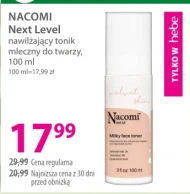 Tonik nawilżający Nacomi