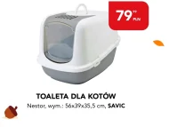 Toaleta dla kota Savic Nestor
