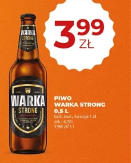 Piwo Warka Strong