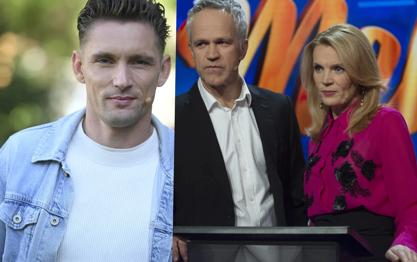 Filip Gurłacz, Radosław Pazura i Dorota Chotecka Filip Gurłacz, Radosław Pazura i Dorota Chotecka