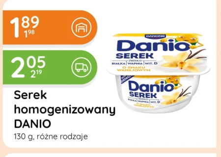 Гомогенізований сир Danio