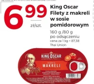 Filet z makreli King Oscar