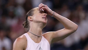 Elina Switolina podczas meczu z Kalinską