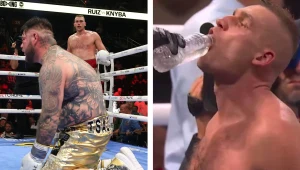 Damian Knyba bardzo pewnie pokonał Andy'ego Ruiza juniora. Polak walczył z rywalem i trójką sędziów
