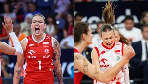 Justyna Łysiak (z prawej) i Julia Szczurowska. Polki chcą przekuć sportową złość w zwycięstwo z Serbią